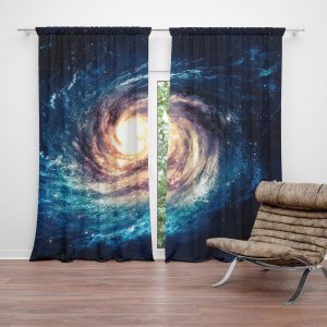 Zatemňovací závěs Světelný vír: 2ks 140x250cm